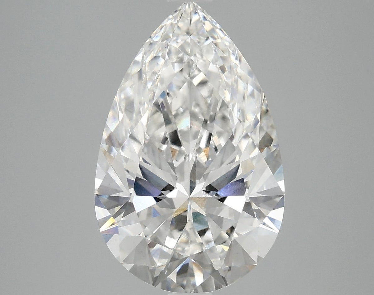 4.02 Carat Pear Shaped Ideal Cut VS1 IGI Certified Lab Grown Diamond