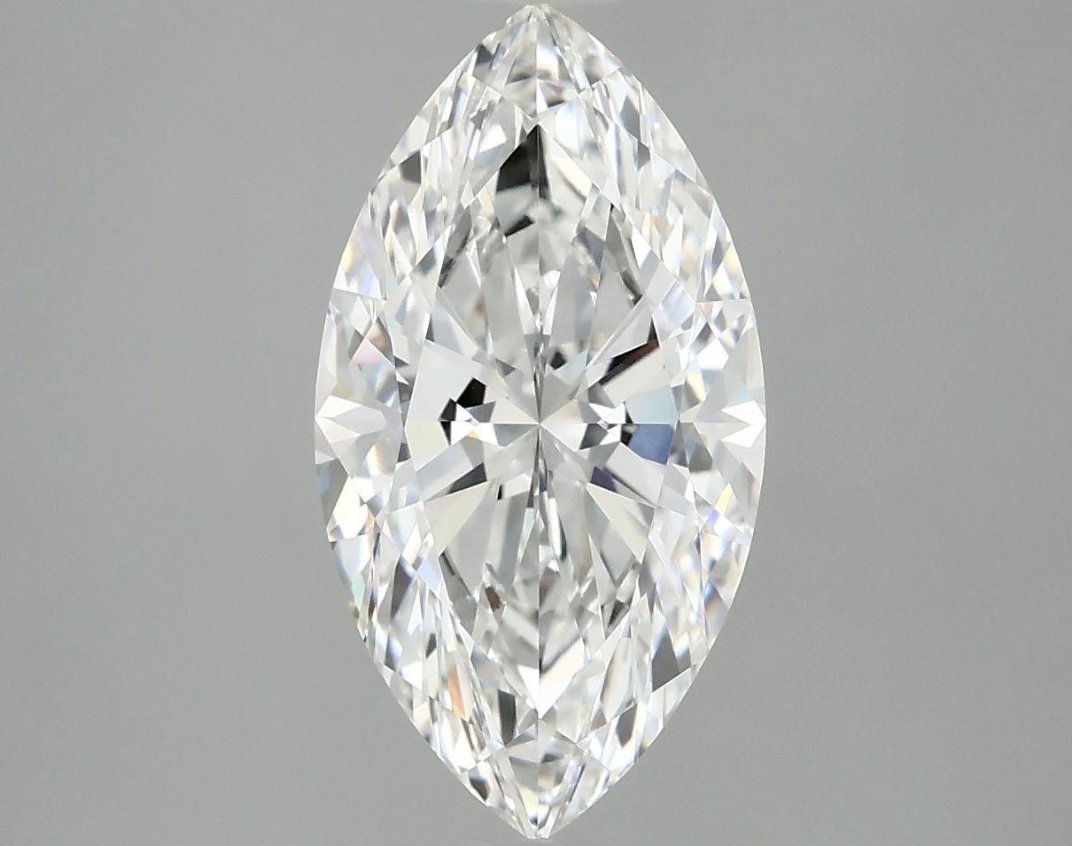 3.04 Carat Marquise Shaped Excellent Cut VVS2 IGI Certified Lab Grown Diamond