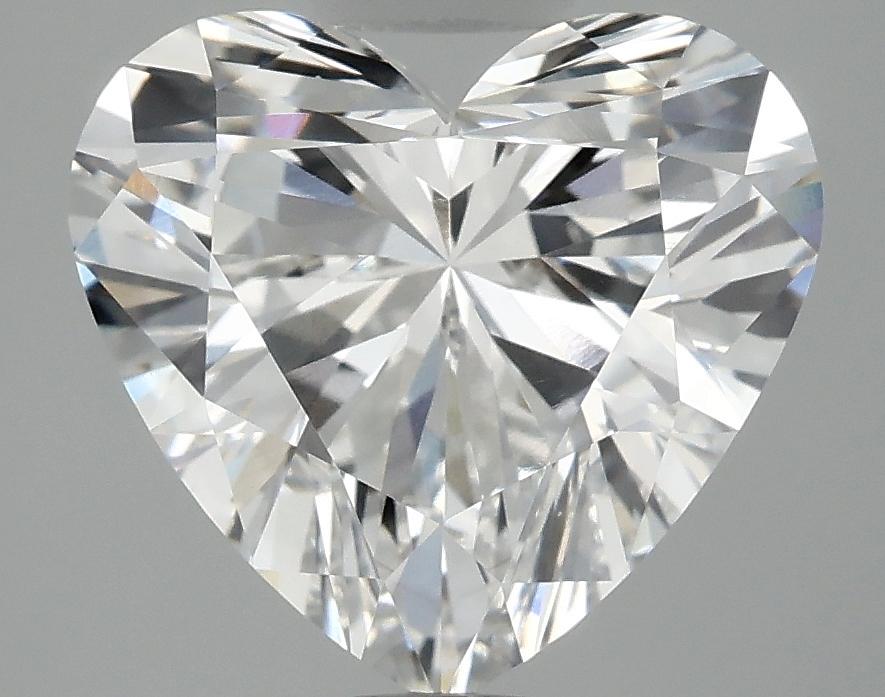 2.99 Carat Heart Shaped Ideal Cut VS1 IGI Certified Lab Grown Diamond