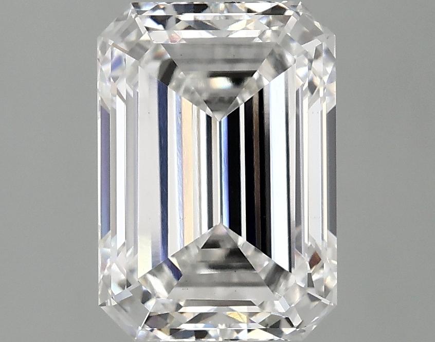 2.89 Carat Emerald Shaped Ideal Cut VS1 IGI Certified Lab Grown Diamond