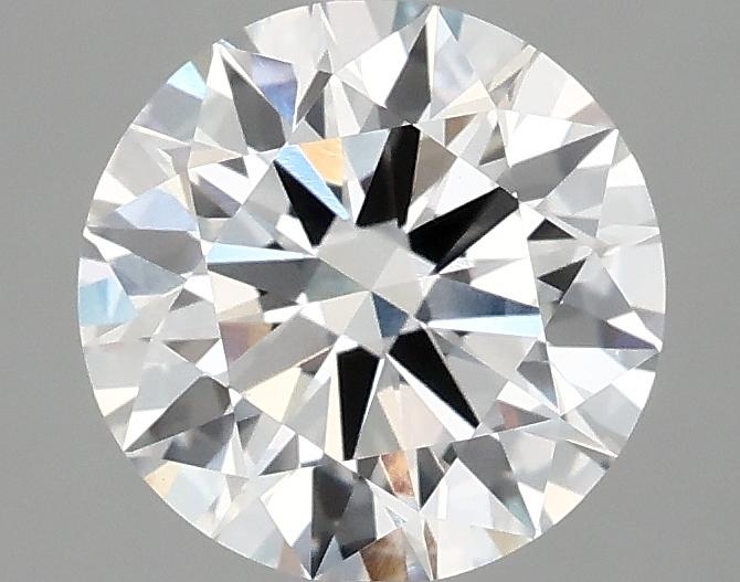2.05 Carat Round Shaped Ideal Cut VVS2 IGI Certified Lab Grown Diamond