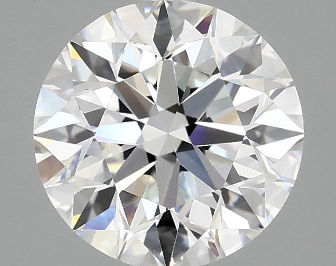 2.06 Carat Round Shaped Excellent Cut VVS2 IGI Certified Lab Grown Diamond