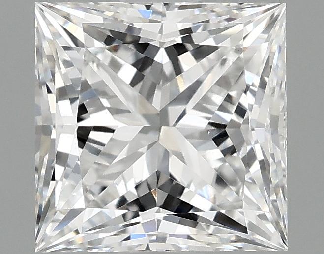 1.42 Carat Princess Shaped Ideal Cut VVS2 IGI Certified Lab Grown Diamond