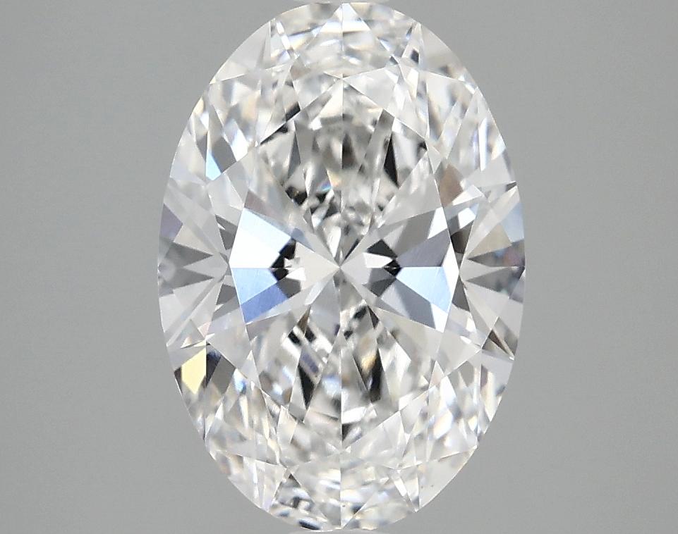 2.45 Carat Oval Shaped Ideal Cut VVS2 IGI Certified Lab Grown Diamond
