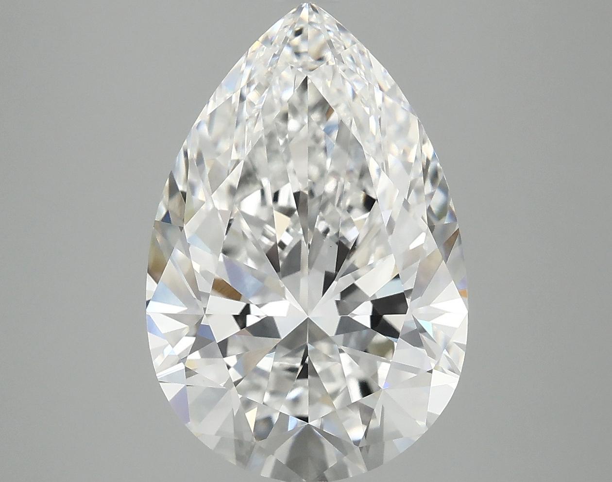5.05 Carat Pear Shaped Excellent Cut VVS2 IGI Certified Lab Grown Diamond