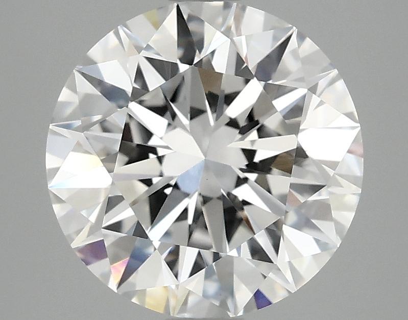 3.07 Carat Round Shaped Excellent Cut VVS2 IGI Certified Lab Grown Diamond