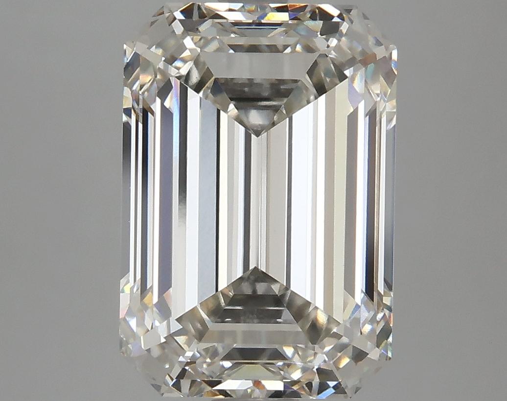 5.28 Carat Emerald Shaped Ideal Cut VS1 IGI Certified Lab Grown Diamond