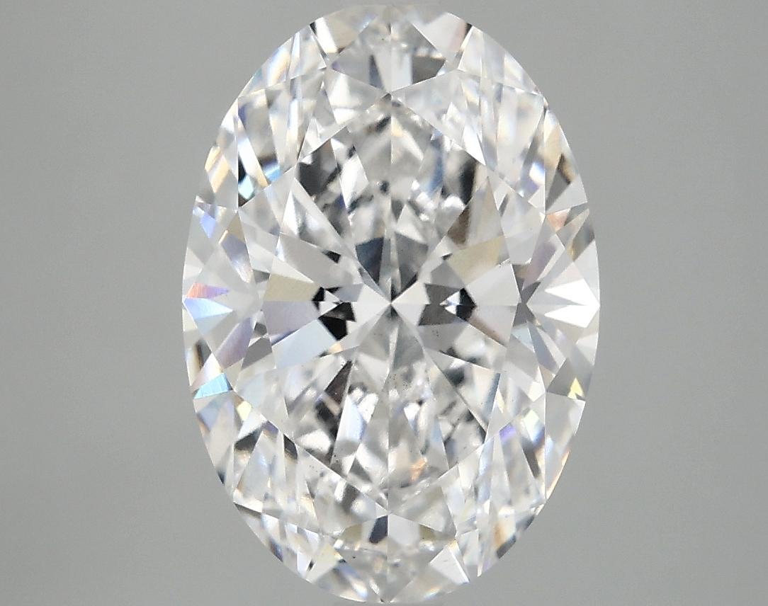 4.02 Carat Oval Shaped Ideal Cut VS2 GSI Certified Lab Grown Diamond