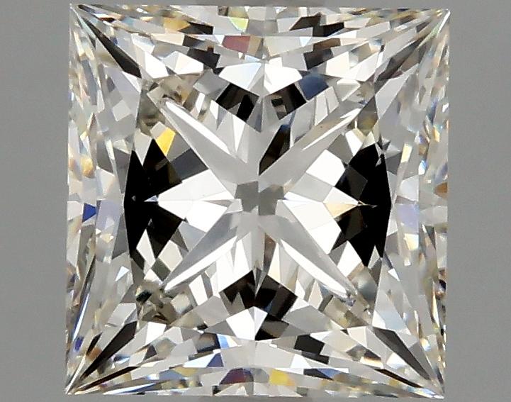 2.13 Carat Princess Shaped Ideal Cut VVS2 IGI Certified Lab Grown Diamond