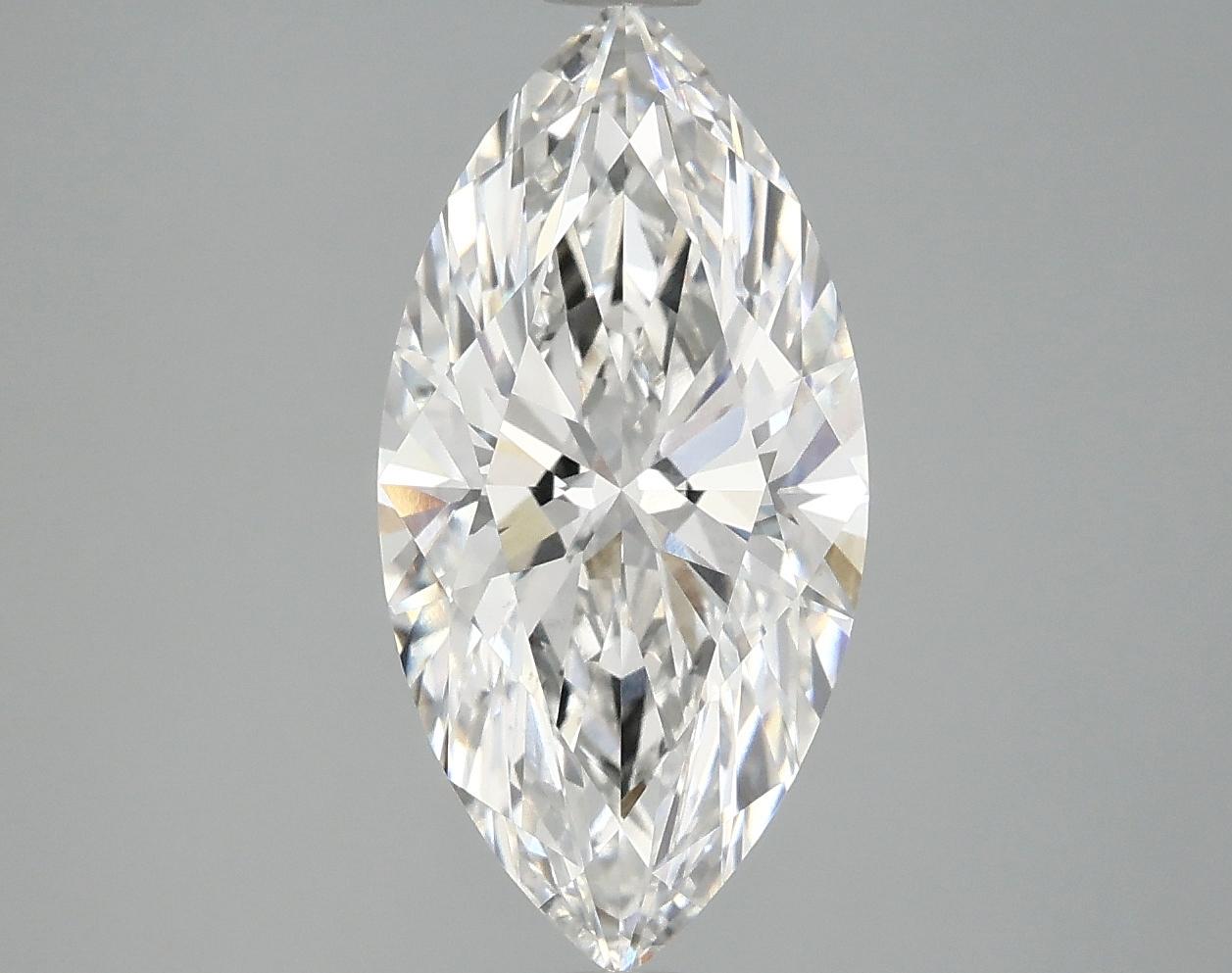 3.07 Carat Marquise Shaped Ideal Cut VVS2 IGI Certified Lab Grown Diamond