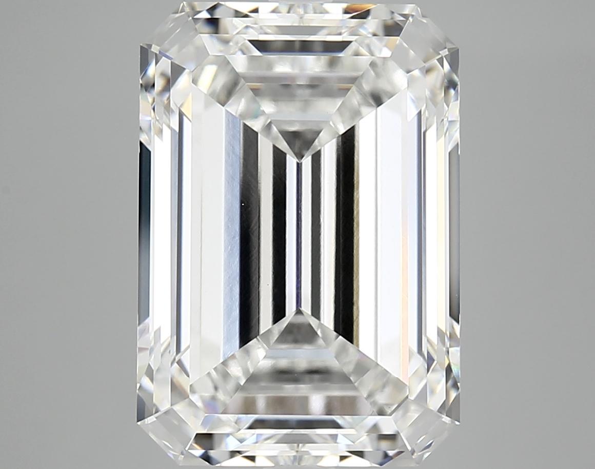 10.08 Carat Emerald Shaped Ideal Cut VVS2 IGI Certified Lab Grown Diamond