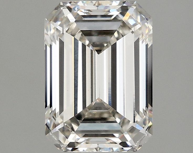 2.06 Carat Emerald Shaped Ideal Cut VVS2 IGI Certified Lab Grown Diamond