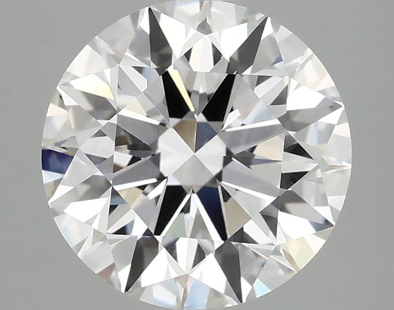3.07 Carat Round Shaped Ideal Cut VVS2 IGI Certified Lab Grown Diamond