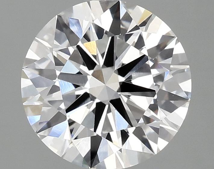 2.09 Carat Round Shaped Ideal Cut VVS2 IGI Certified Lab Grown Diamond