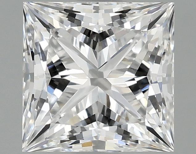 1.04 Carat Princess Shaped Ideal Cut VVS2 IGI Certified Lab Grown Diamond