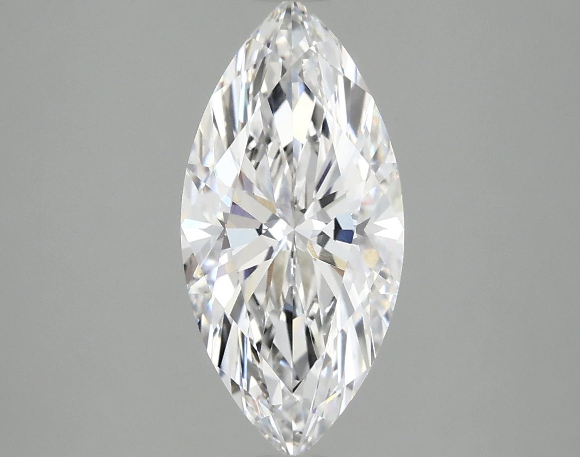 2.09 Carat Marquise Shaped Excellent Cut VVS2 IGI Certified Lab Grown Diamond