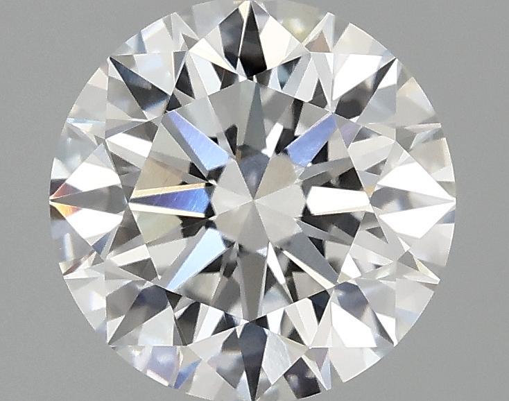2.09 Carat Round Shaped Ideal Cut VVS2 IGI Certified Lab Grown Diamond