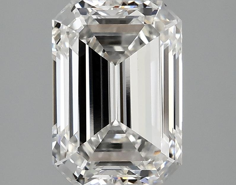 2.55 Carat Emerald Shaped Ideal Cut VS1 IGI Certified Lab Grown Diamond