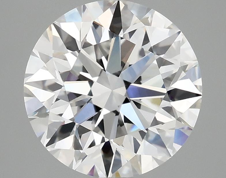 3.06 Carat Round Shaped Excellent Cut VVS2 IGI Certified Lab Grown Diamond
