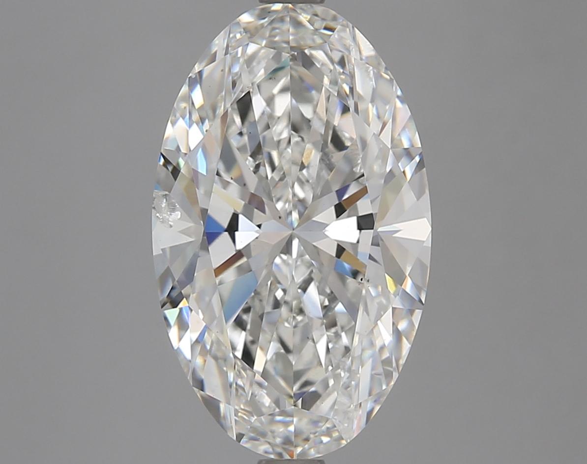 5.02 Carat Oval Shaped Excellent Cut SI1 IGI Certified Lab Grown Diamond
