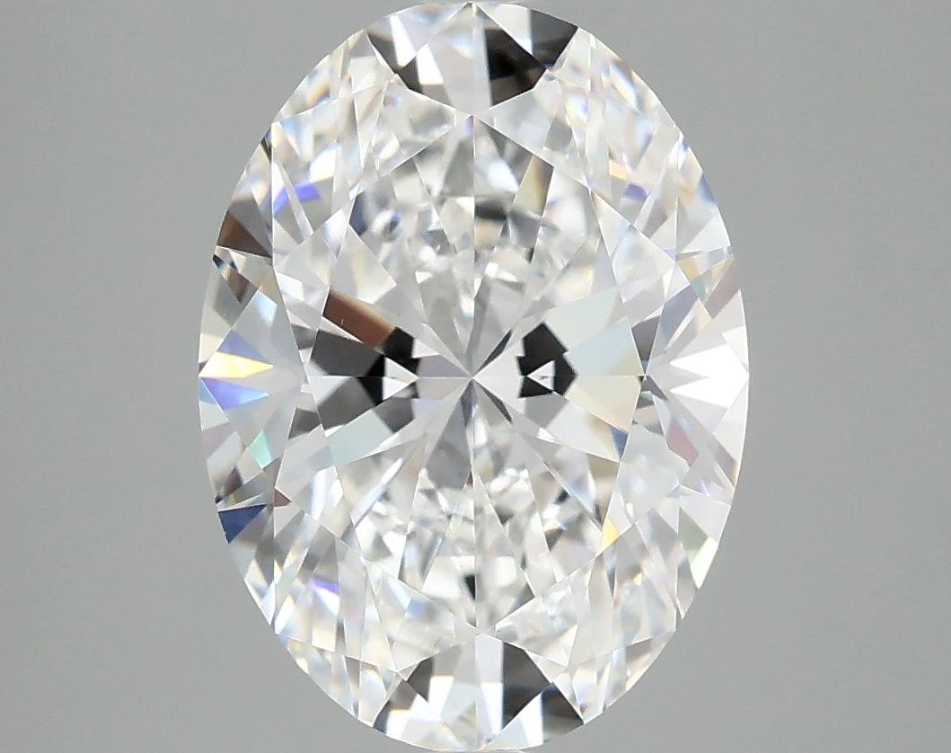4.07 Carat Oval Shaped Excellent Cut VVS2 IGI Certified Lab Grown Diamond