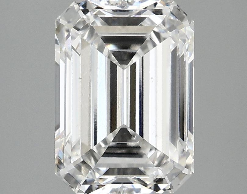 2.81 Carat Emerald Shaped Ideal Cut VS2 IGI Certified Lab Grown Diamond