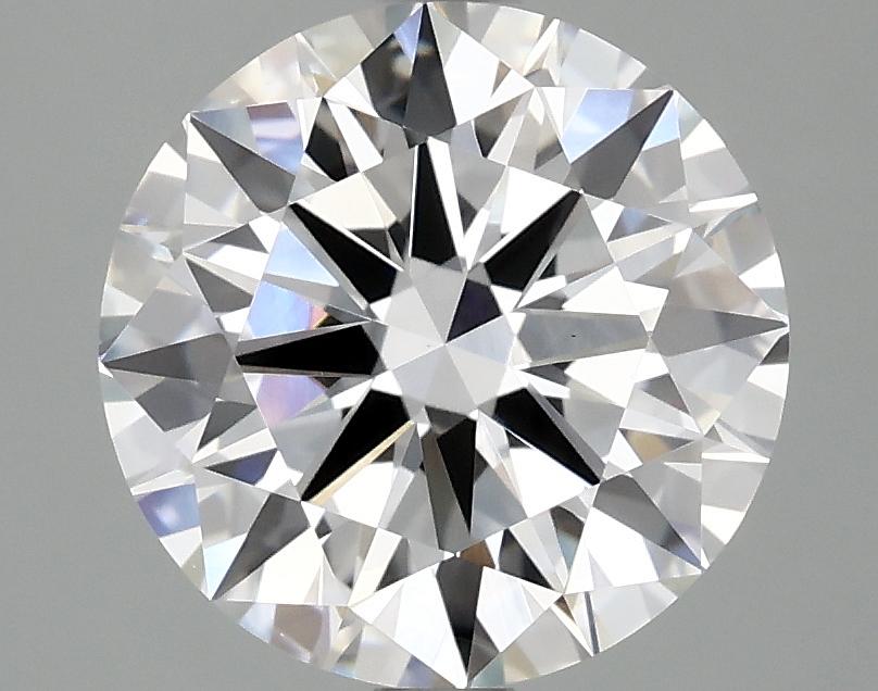 3.01 Carat Round Shaped Ideal Cut VVS2 IGI Certified Lab Grown Diamond