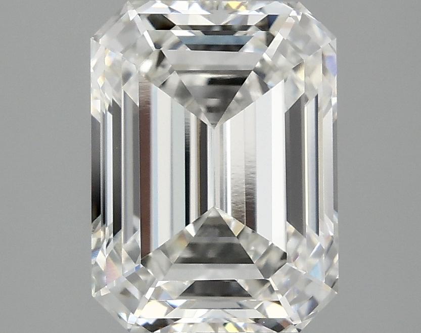 2.85 Carat Emerald Shaped Excellent Cut VVS1 IGI Certified Lab Grown Diamond