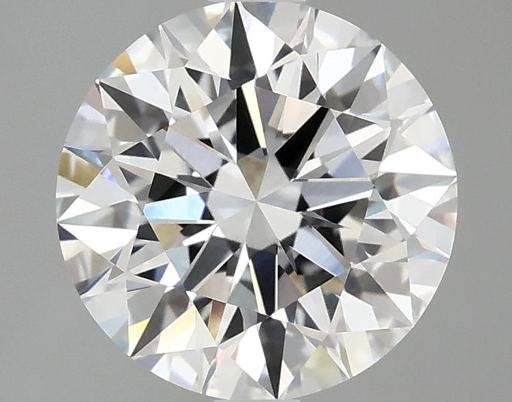 2.52 Carat Round Shaped Ideal Cut VVS2 IGI Certified Lab Grown Diamond