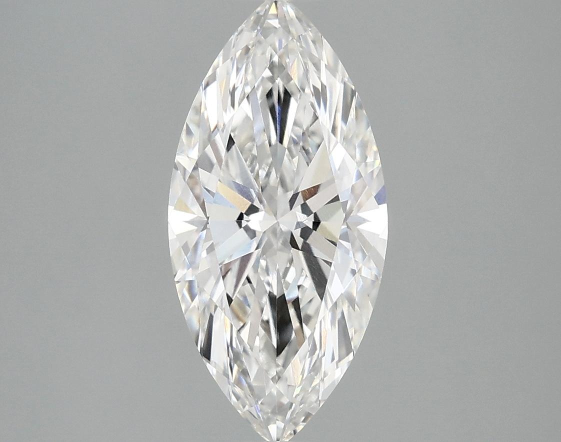 2.03 Carat Marquise Shaped Excellent Cut VVS2 IGI Certified Lab Grown Diamond