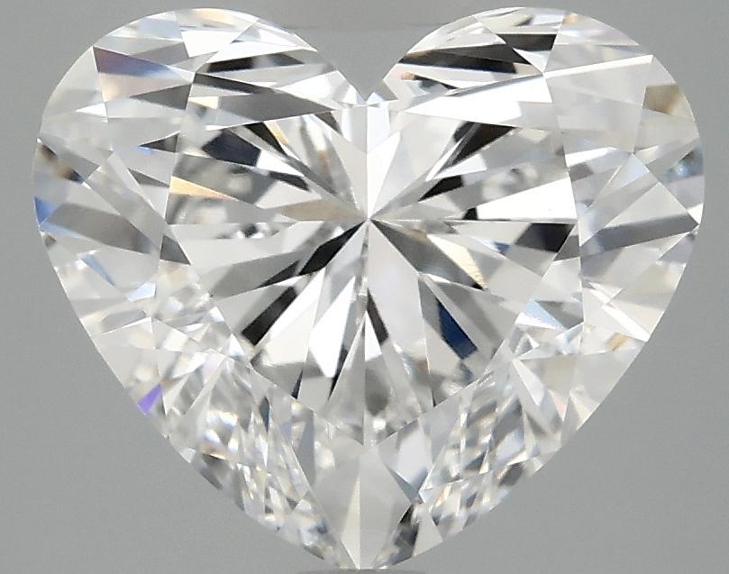 4.03 Carat Heart Shaped Excellent Cut VVS2 IGI Certified Lab Grown Diamond