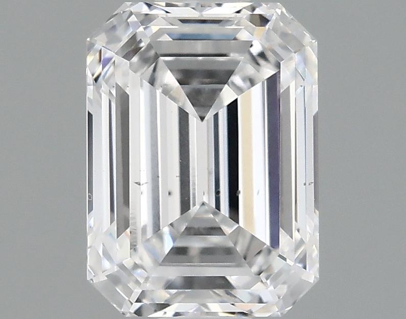 1.09 Carat Emerald Shaped Excellent Cut SI1 IGI Certified Lab Grown Diamond