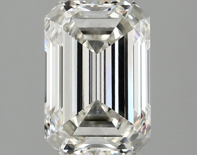 2.0 Carat Emerald Shaped Ideal Cut VVS2 IGI Certified Lab Grown Diamond