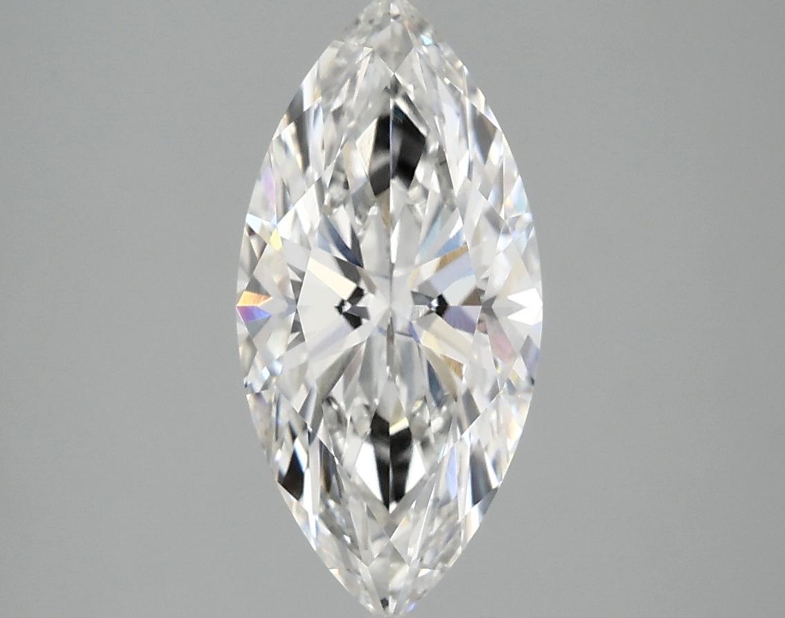 2.07 Carat Marquise Shaped Excellent Cut VVS2 IGI Certified Lab Grown Diamond