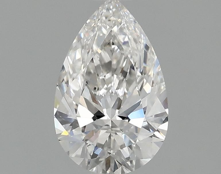 0.97 Carat Pear Shaped Ideal Cut VVS2 IGI Certified Lab Grown Diamond