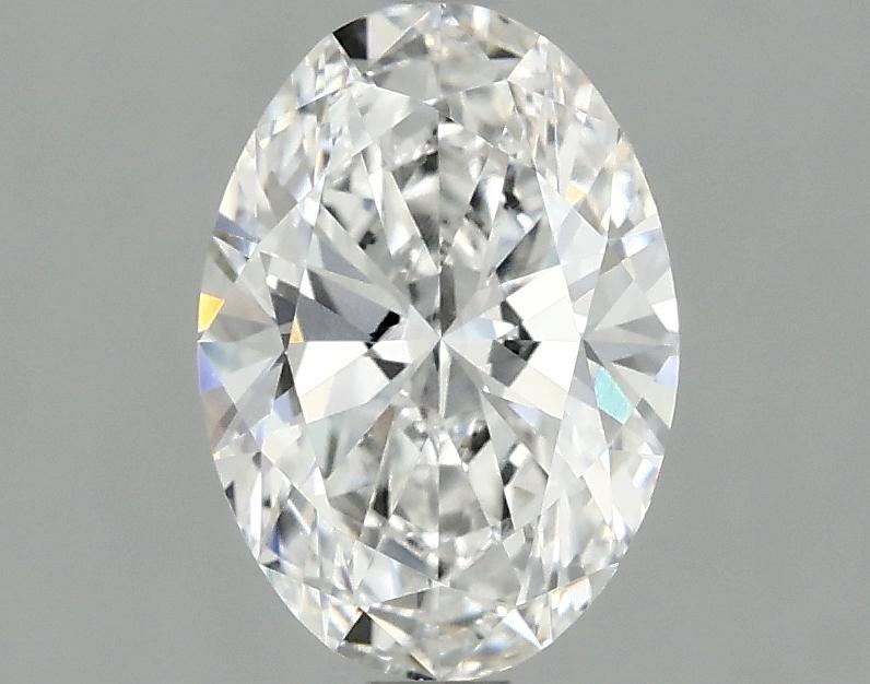1.47 Carat Oval Shaped Ideal Cut VVS2 IGI Certified Lab Grown Diamond