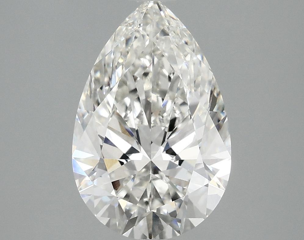 2.51 Carat Pear Shaped Excellent Cut VVS2 IGI Certified Lab Grown Diamond