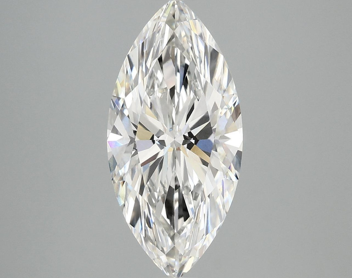 3.07 Carat Marquise Shaped Excellent Cut VS1 IGI Certified Lab Grown Diamond