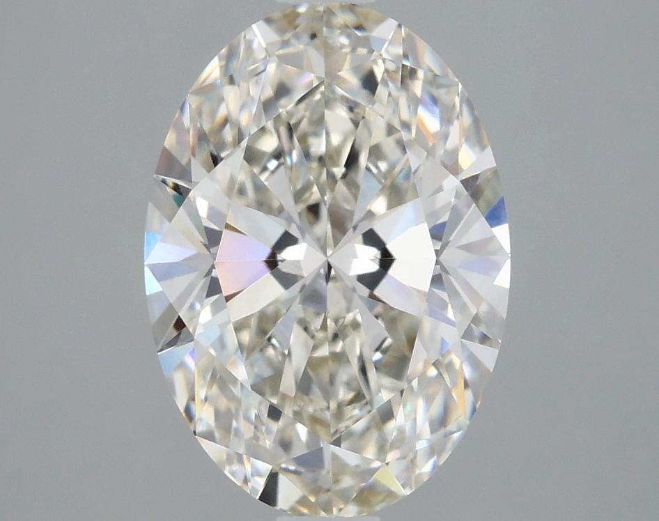 2.52 Carat Oval Shaped Ideal Cut VVS2 IGI Certified Lab Grown Diamond