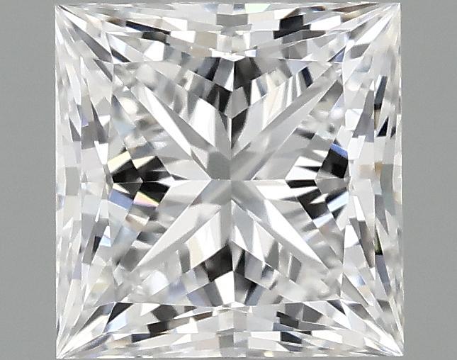 1.08 Carat Princess Shaped Ideal Cut VVS2 IGI Certified Lab Grown Diamond