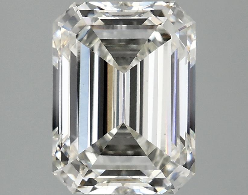 3.04 Carat Emerald Shaped Excellent Cut VS1 IGI Certified Lab Grown Diamond