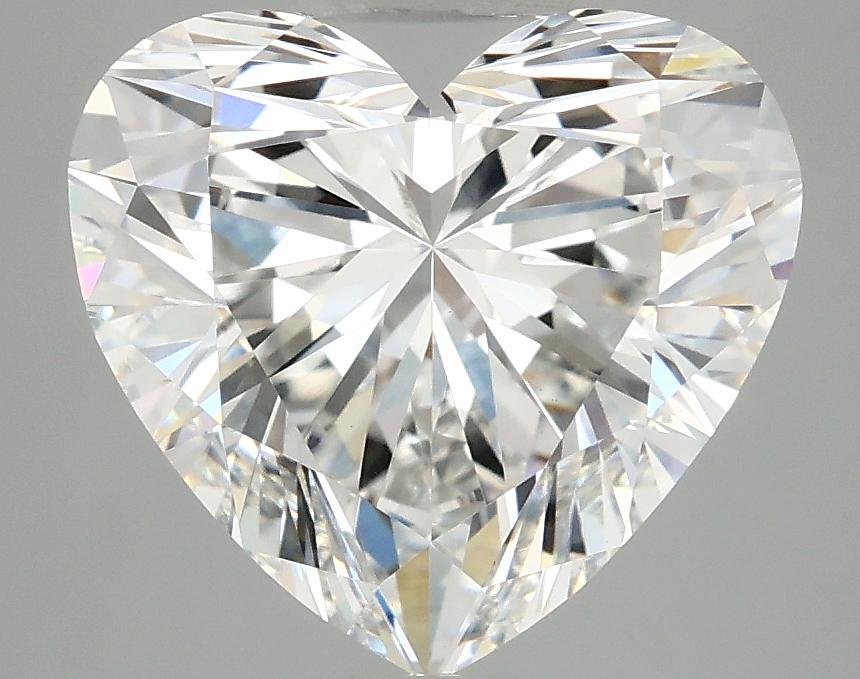 4.1 Carat Heart Shaped Ideal Cut VVS2 IGI Certified Lab Grown Diamond