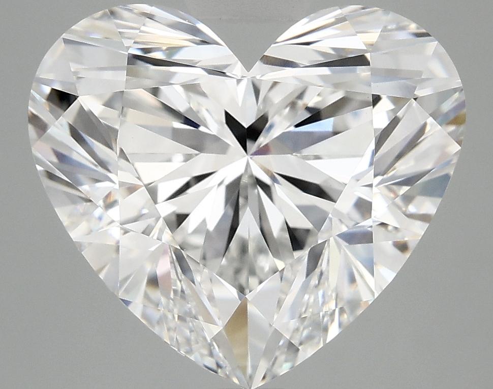 6.12 Carat Heart Shaped Ideal Cut VVS2 IGI Certified Lab Grown Diamond