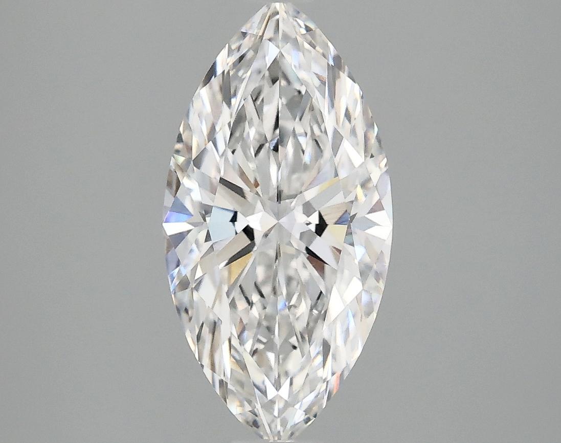 2.09 Carat Marquise Shaped Ideal Cut VVS2 IGI Certified Lab Grown Diamond