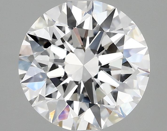 2.1 Carat Round Shaped Excellent Cut VVS2 IGI Certified Lab Grown Diamond