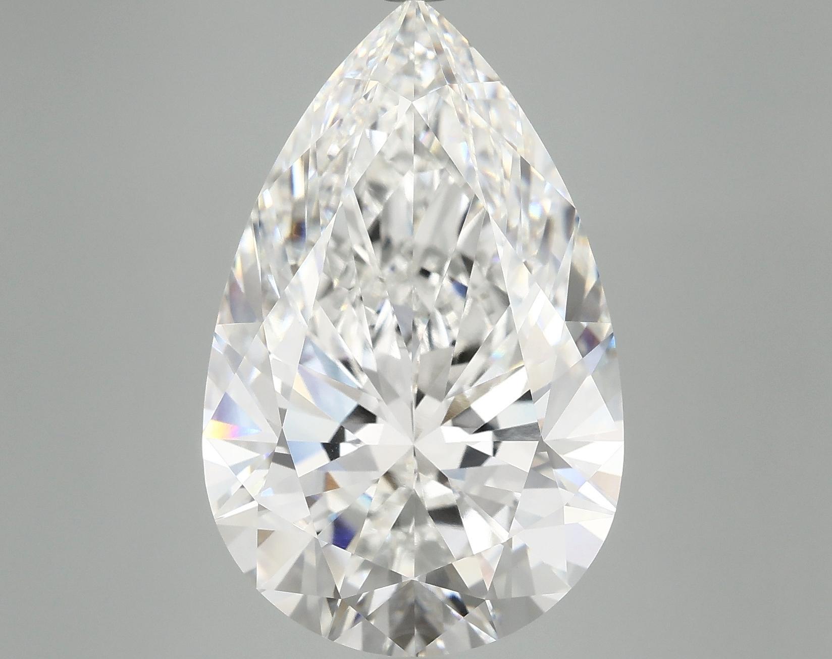 10.18 Carat Pear Shaped Ideal Cut VVS2 IGI Certified Lab Grown Diamond