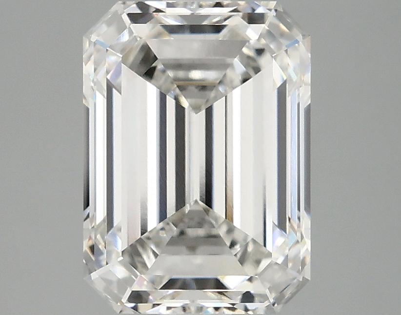 3.09 Carat Emerald Shaped Excellent Cut VVS2 IGI Certified Lab Grown Diamond