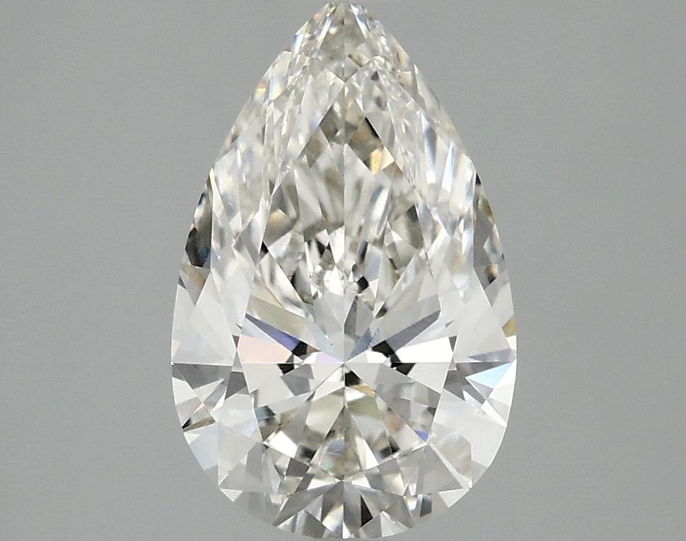 2.03 Carat Pear Shaped Ideal Cut VVS2 IGI Certified Lab Grown Diamond