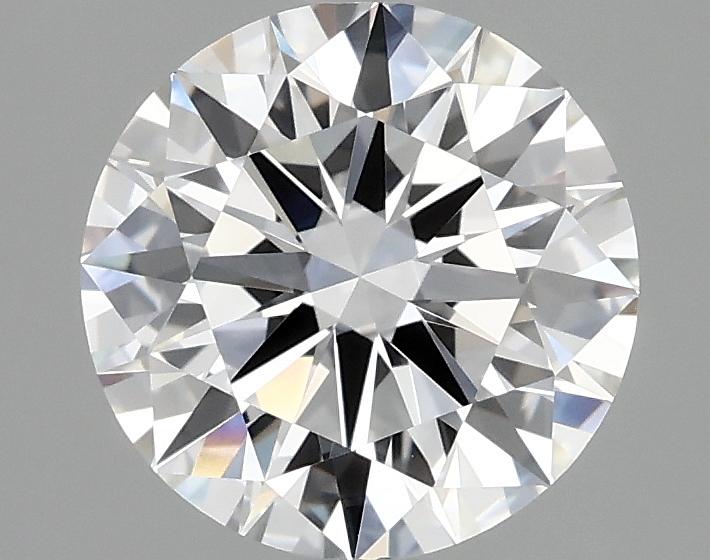 2.07 Carat Round Shaped Ideal Cut VVS2 IGI Certified Lab Grown Diamond