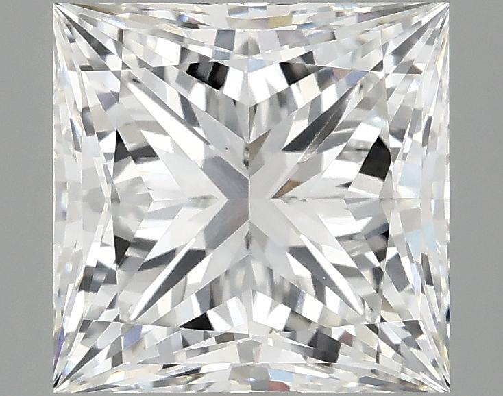 3.91 Carat Princess Shaped Ideal Cut VS1 IGI Certified Lab Grown Diamond
